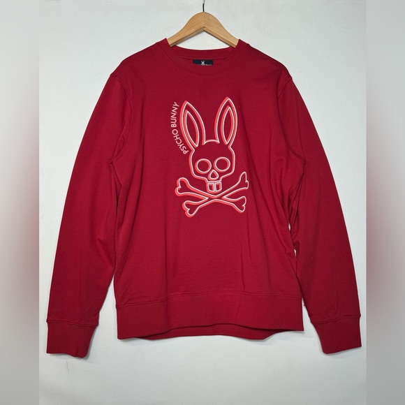 Physco bunny rio red embroidered sweatshirt comes with the sweatpants as well - Picture 4 of 8